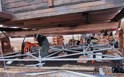 Tempoary foundations