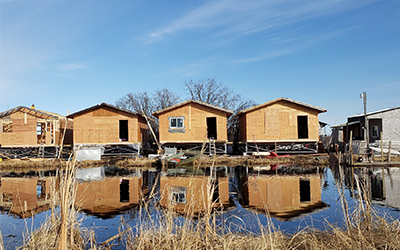 Foundation for flooding